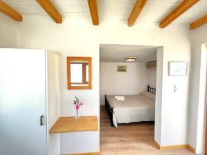 Bedroom Entrance of Thalassa Room